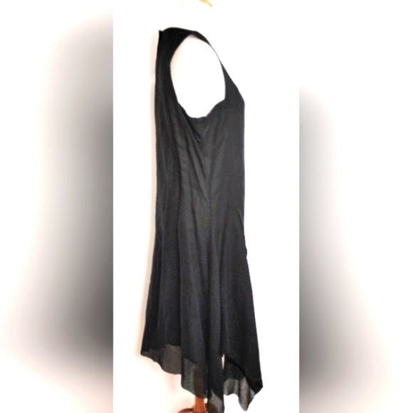 LINEN COTTON BLEND SUMMER FROCK - Picture 2 of 10